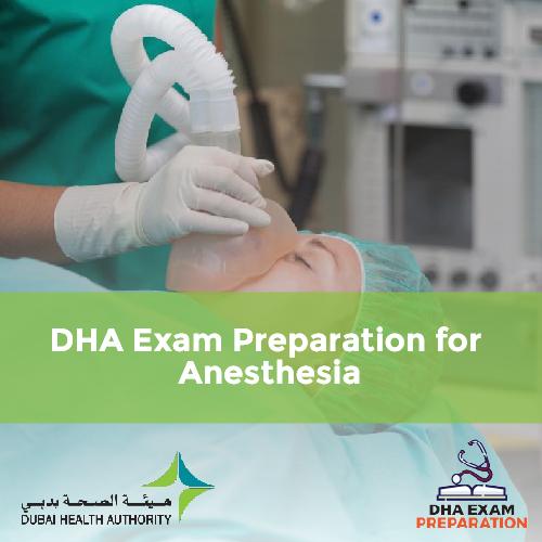 DHA Exam Preparation for Anesthesia