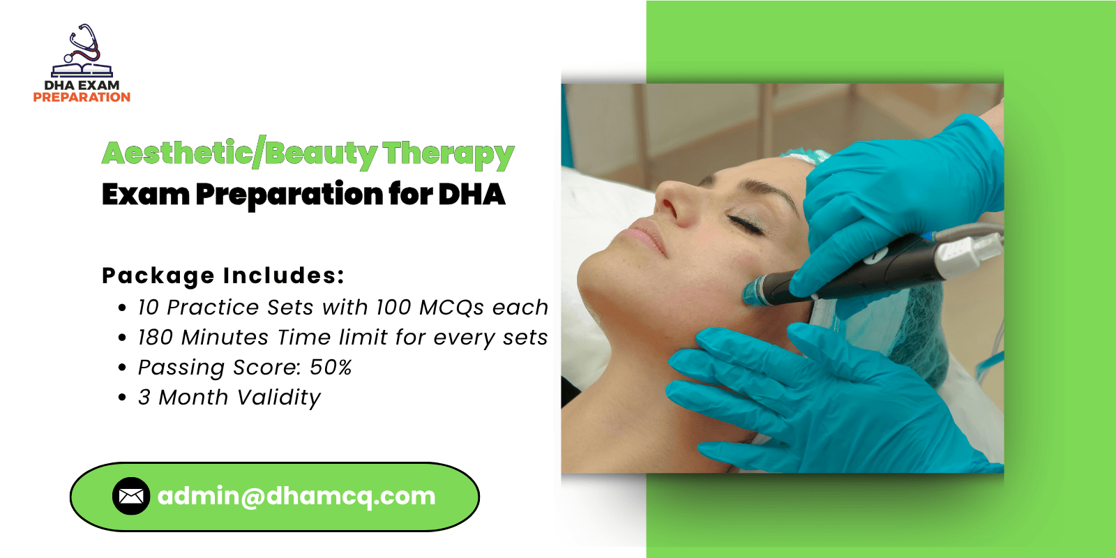 Aesthetic_Beauty Therapy Exam Preparation for DHA