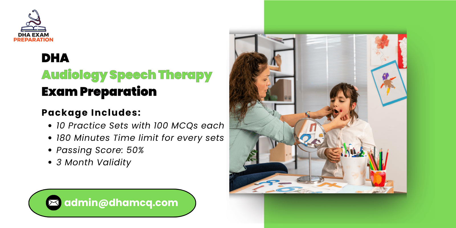 DHA Audiology Speech Therapy Exam Preparation