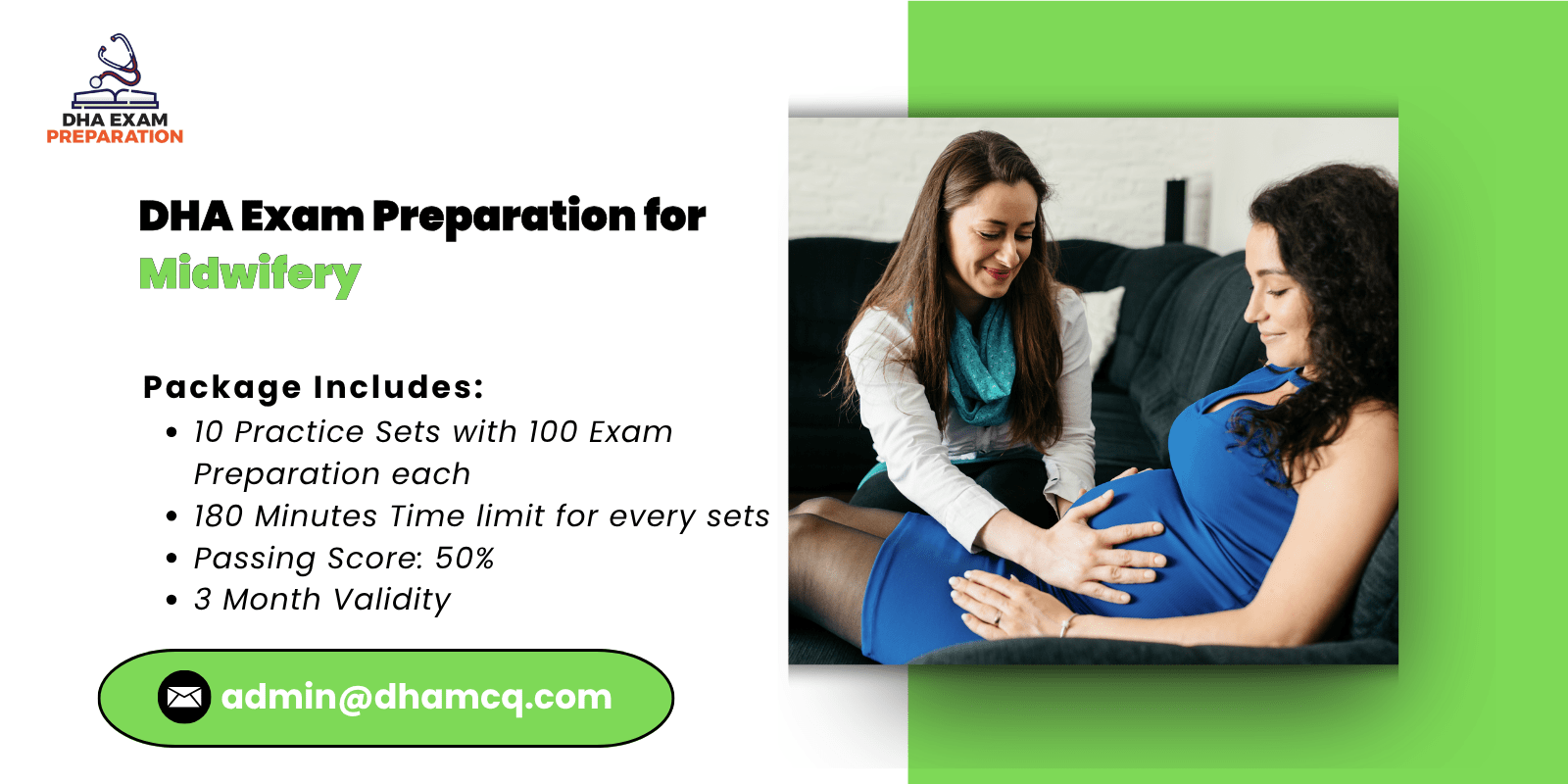 DHA Exam Preparation for Midwifery