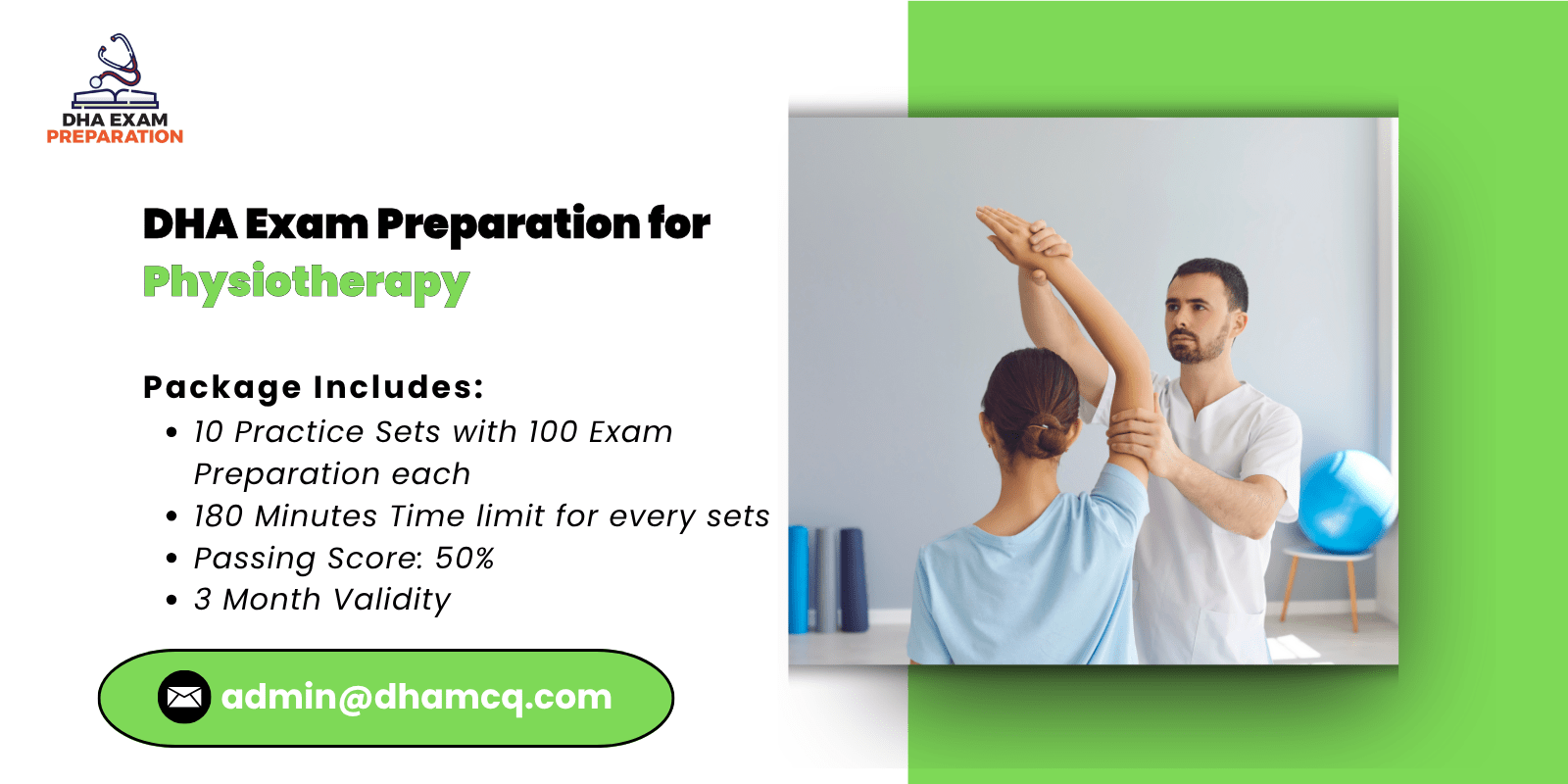 DHA Exam Preparation for Physiotherapy