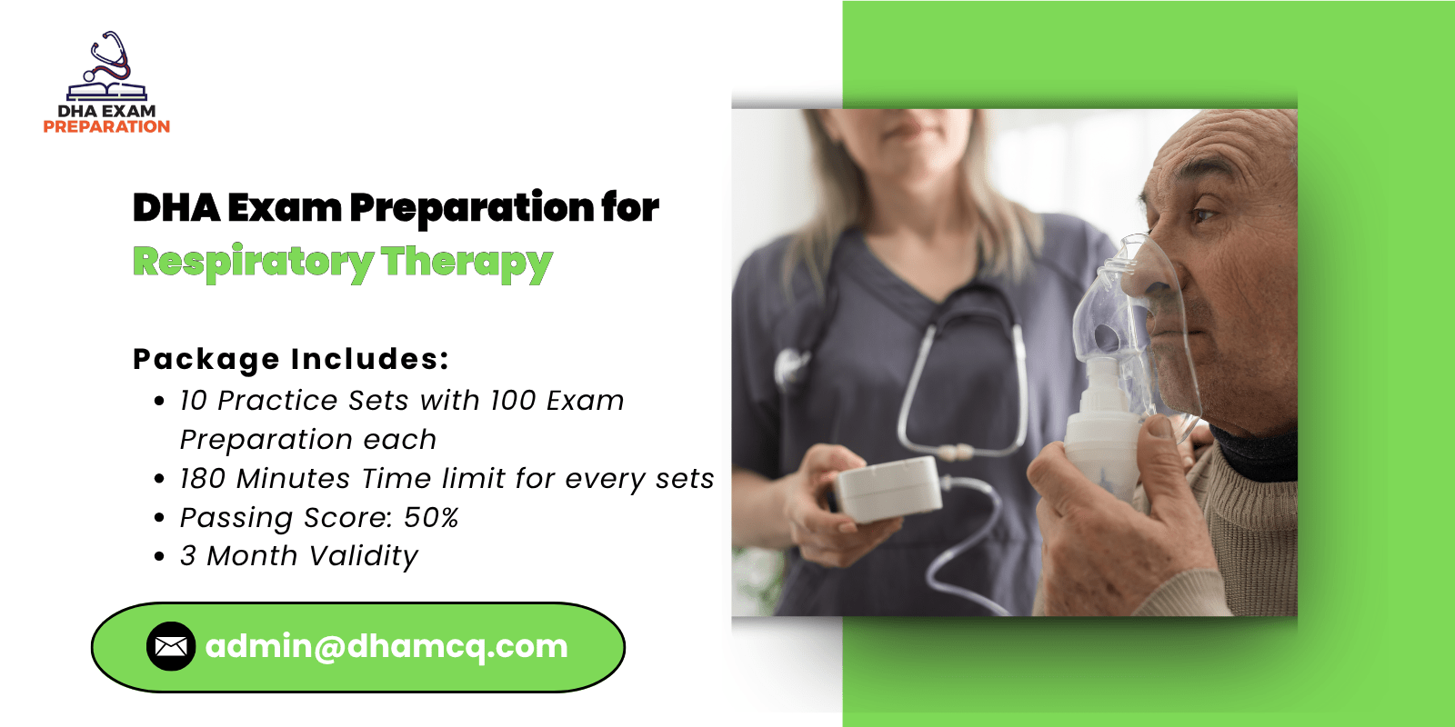 DHA Exam Preparation for Respiratory Therapy