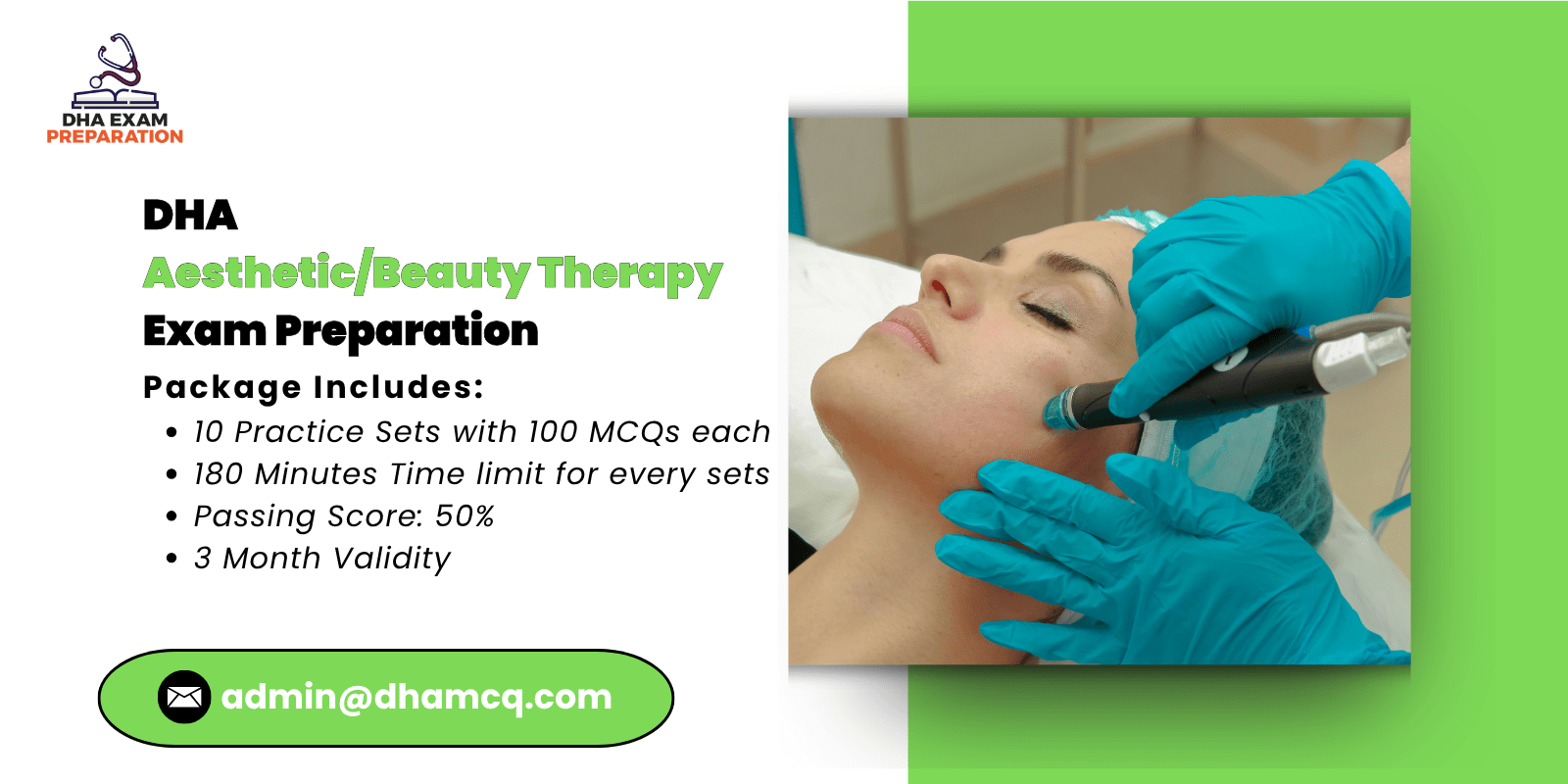 DHA Aesthetic_Beauty Therapy Exam Preparation