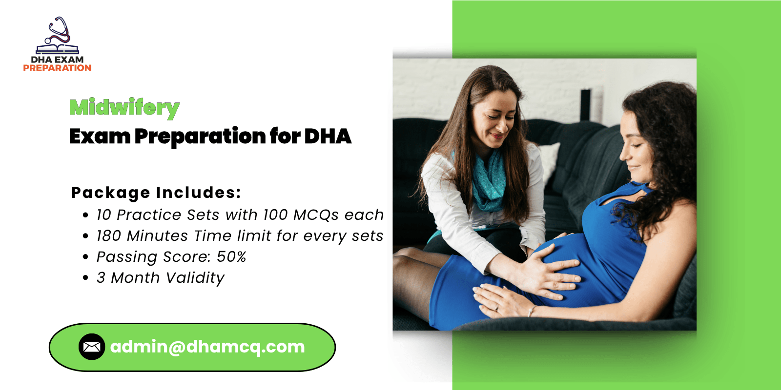 Midwifery Exam Preparation for DHA