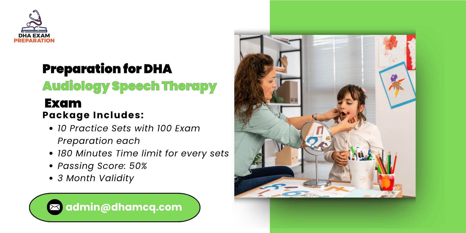 PreparPreparation for DHA Audiology Speech Therapy Examation for DHA Audiology Speech Therapy Exam