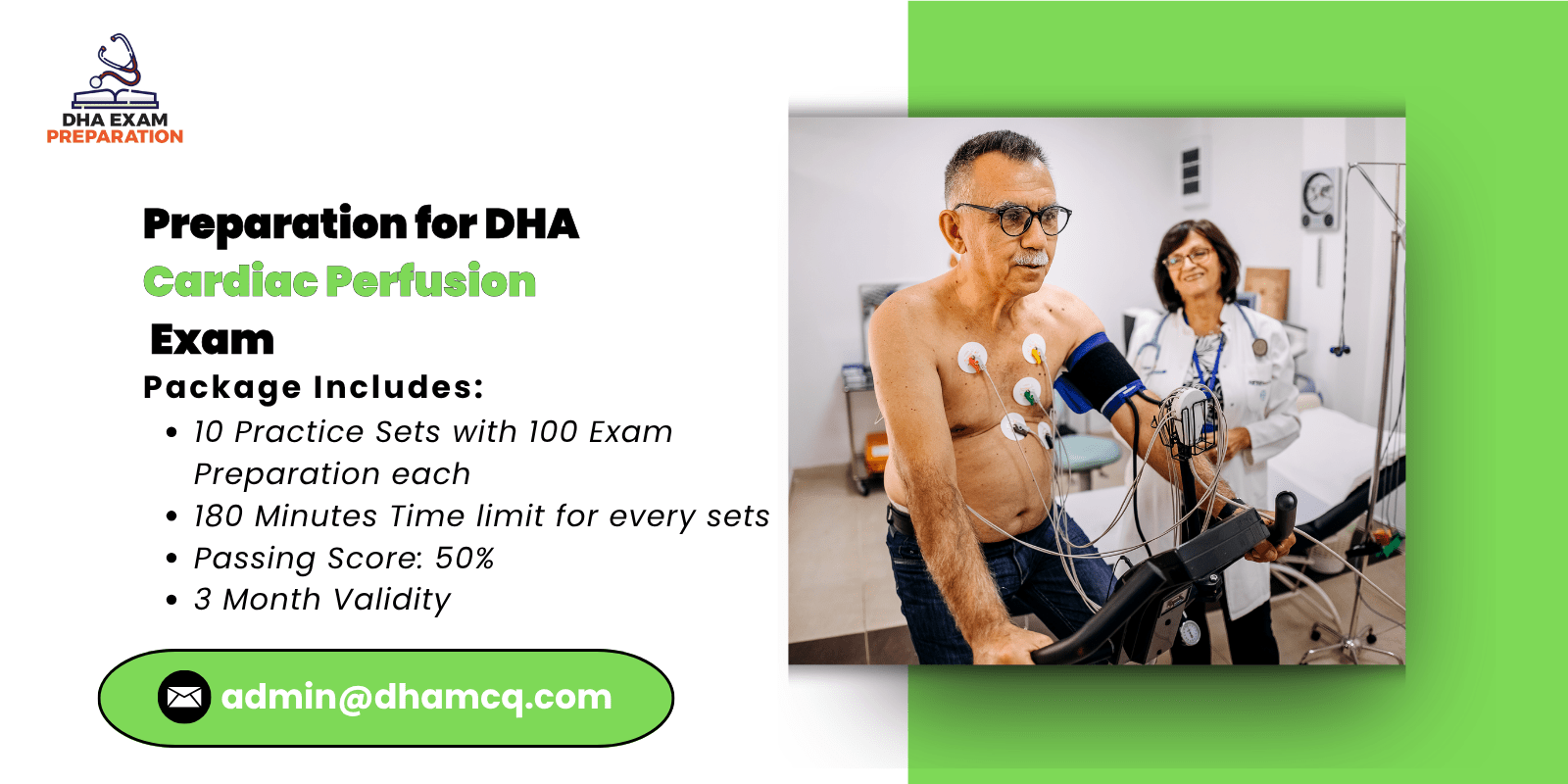 Preparation for DHA Cardiac Perfusion Exam