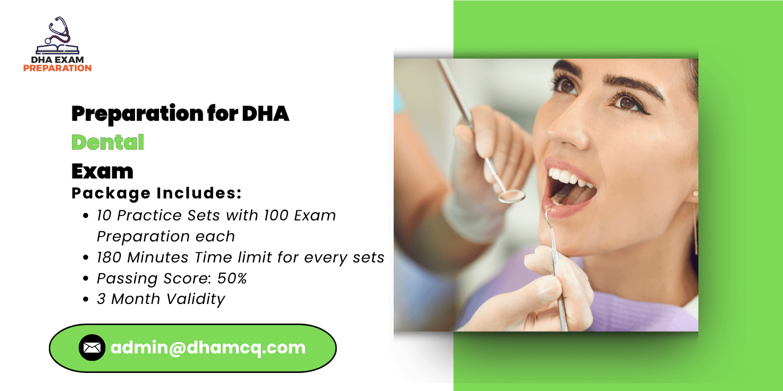Preparation for DHA Dental Exam