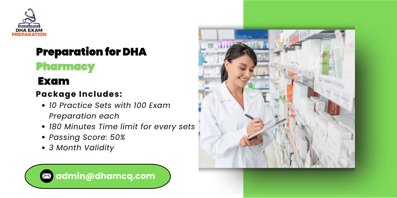 Preparation for DHA Pharmacy Exam