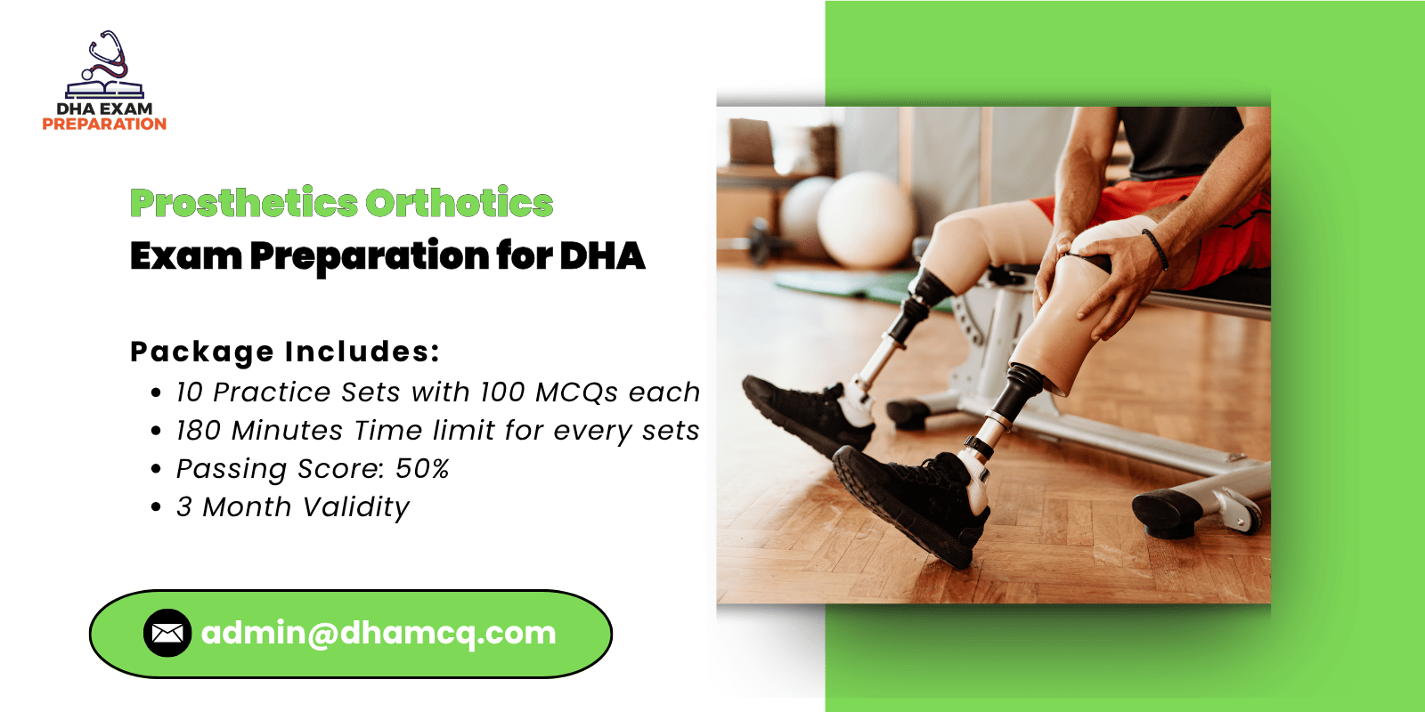 Prosthetics Orthotics Exam Preparation for DHA