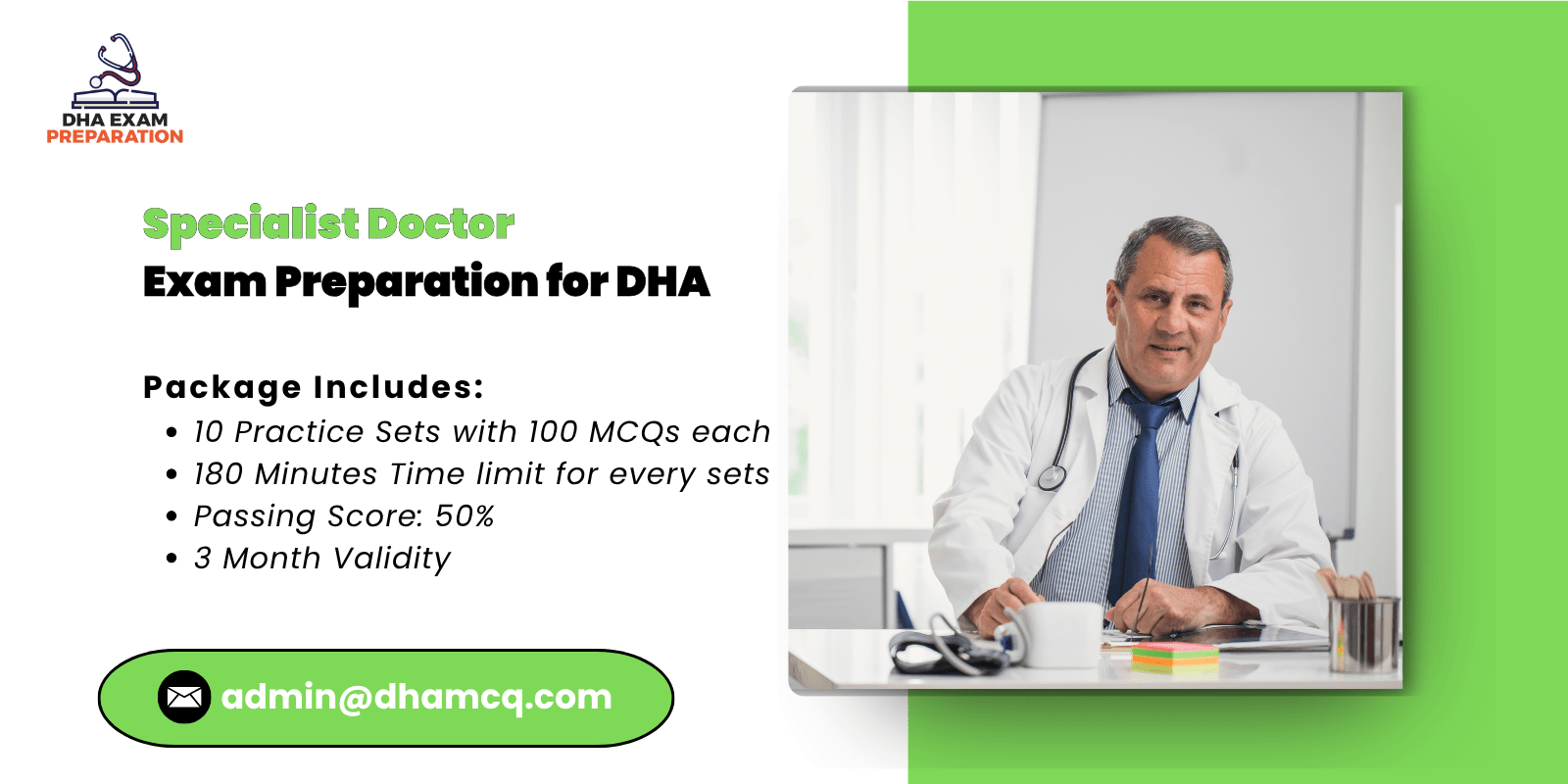 Specialist Doctor Exam Preparation for DHA