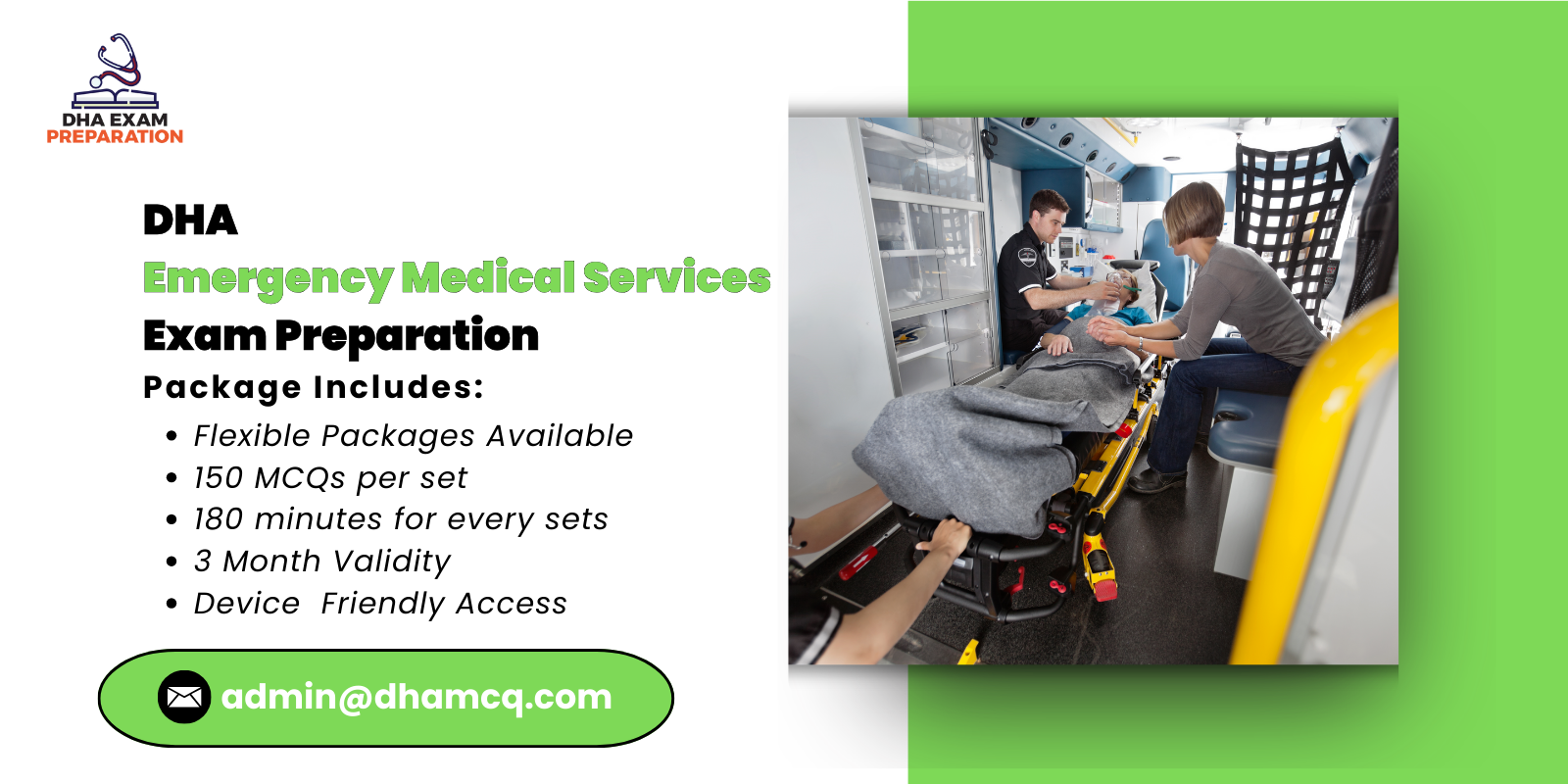 DHA Emergency Medical Services Exam Preparation