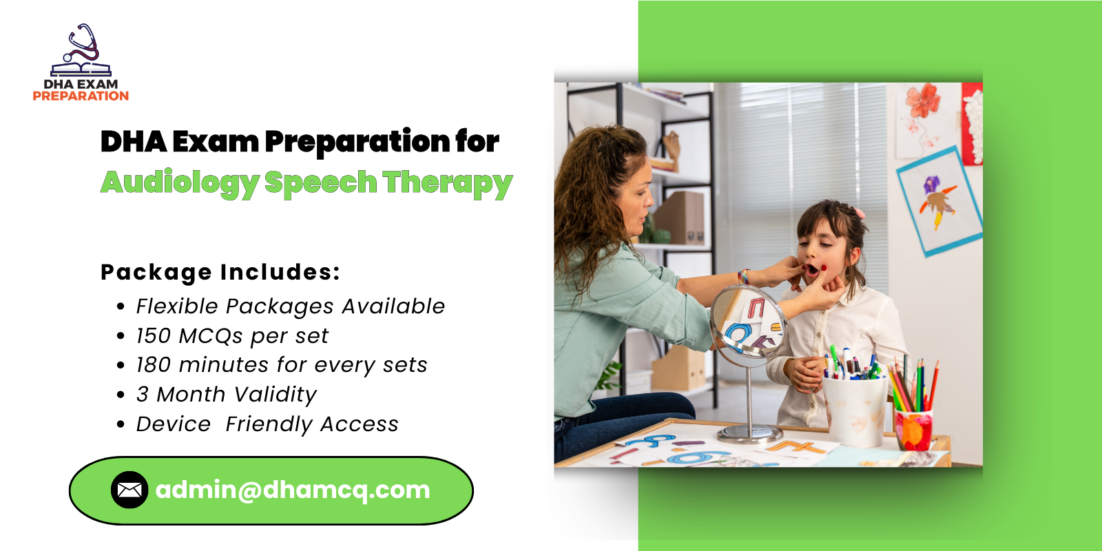 DHA Exam Preparation for Audiology Speech Therapy