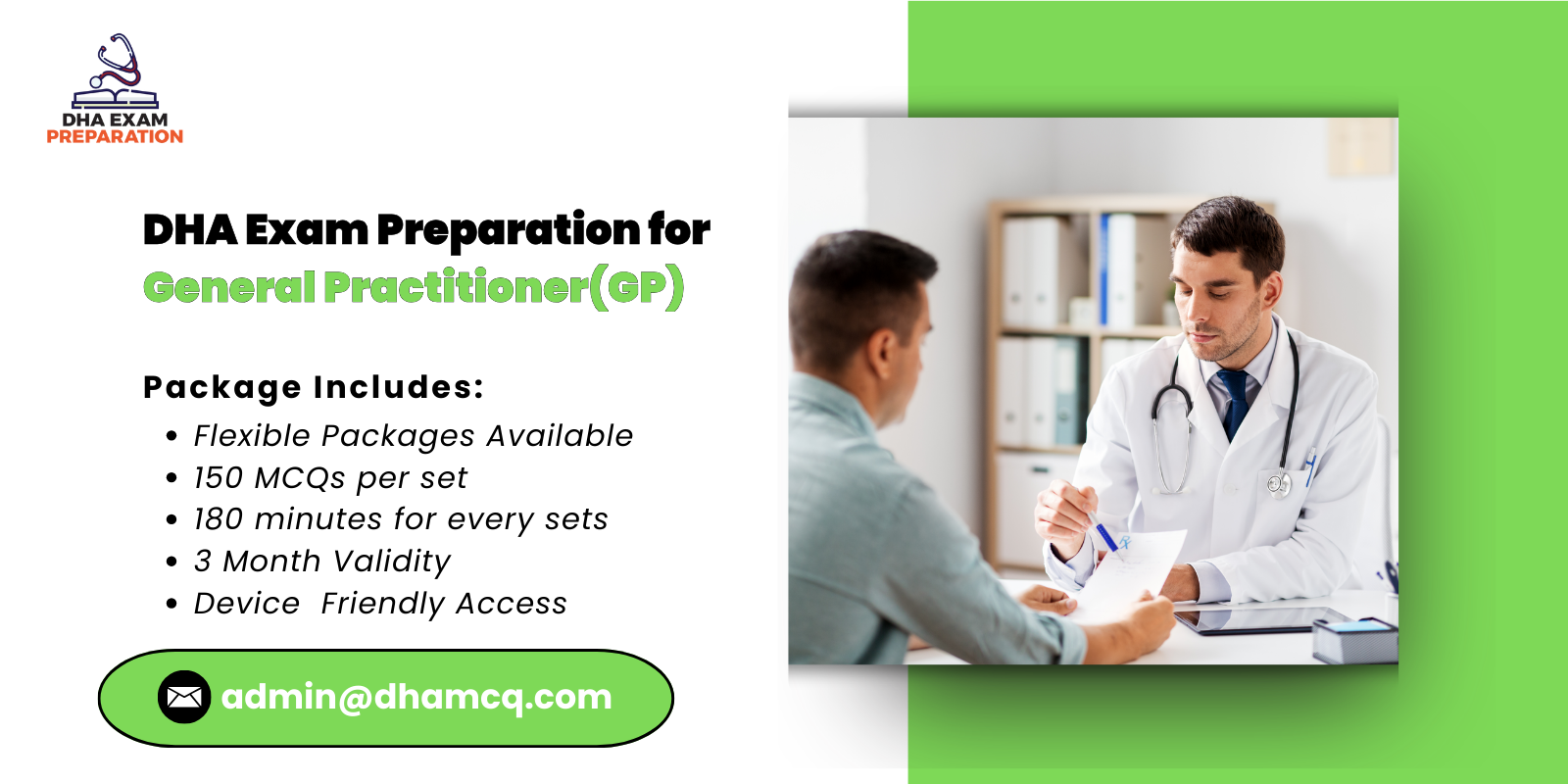 DHA Exam Preparation for General Practitioner(GP)