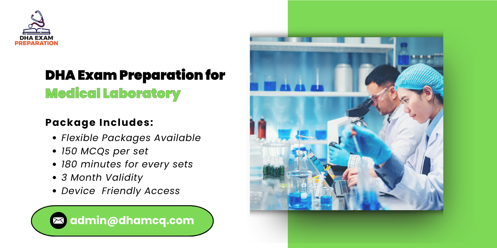 DHA Exam Preparation for Medical Laboratory