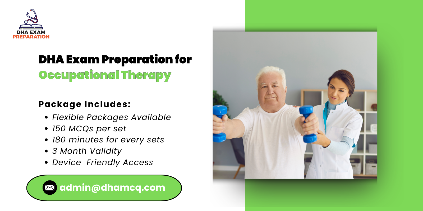 DHA Exam Preparation for Occupational Therapy