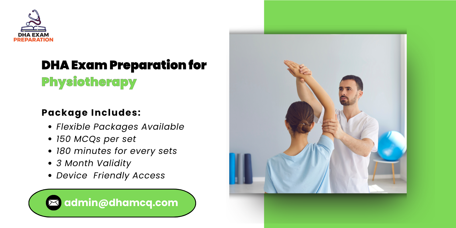 DHA Exam Preparation for Physiotherapy
