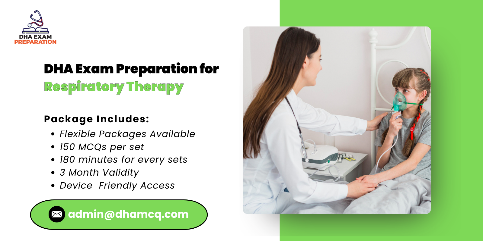 DHA Exam Preparation for Respiratory Therapy