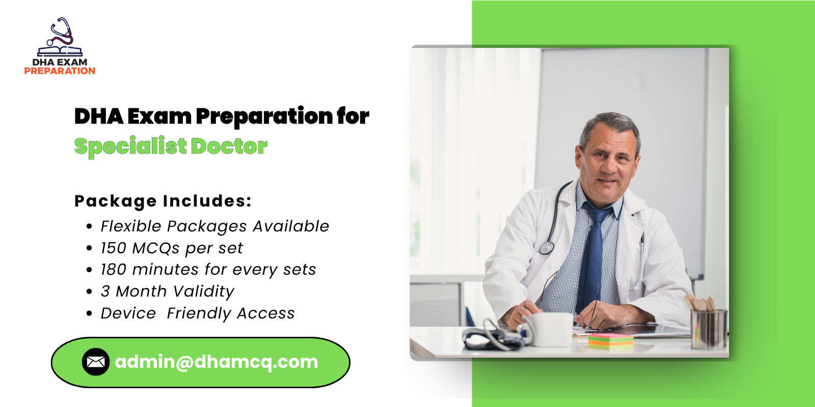 DHA Exam Preparation for Specialist Doctor