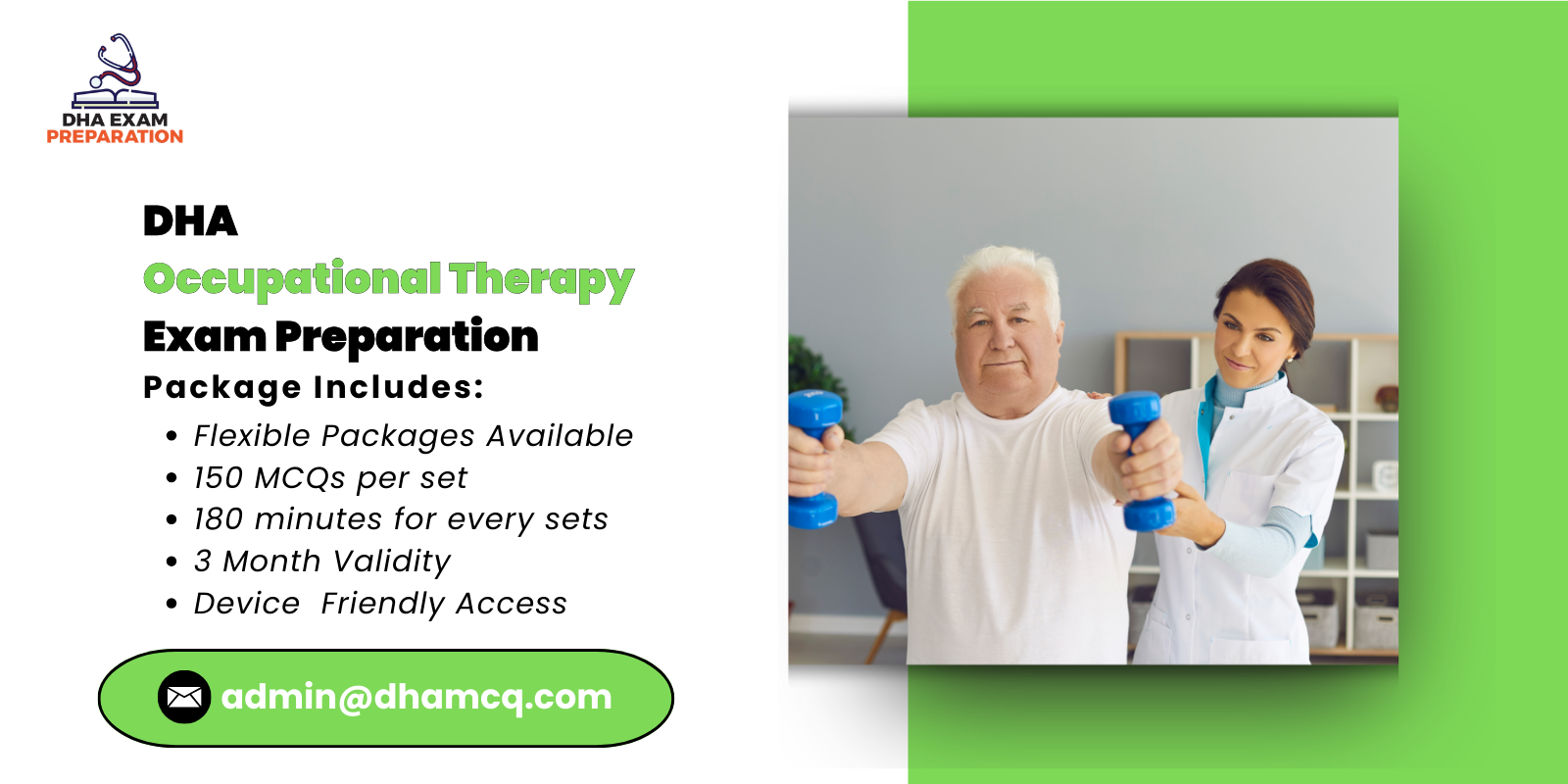 DHA Occupational Therapy Exam Preparation