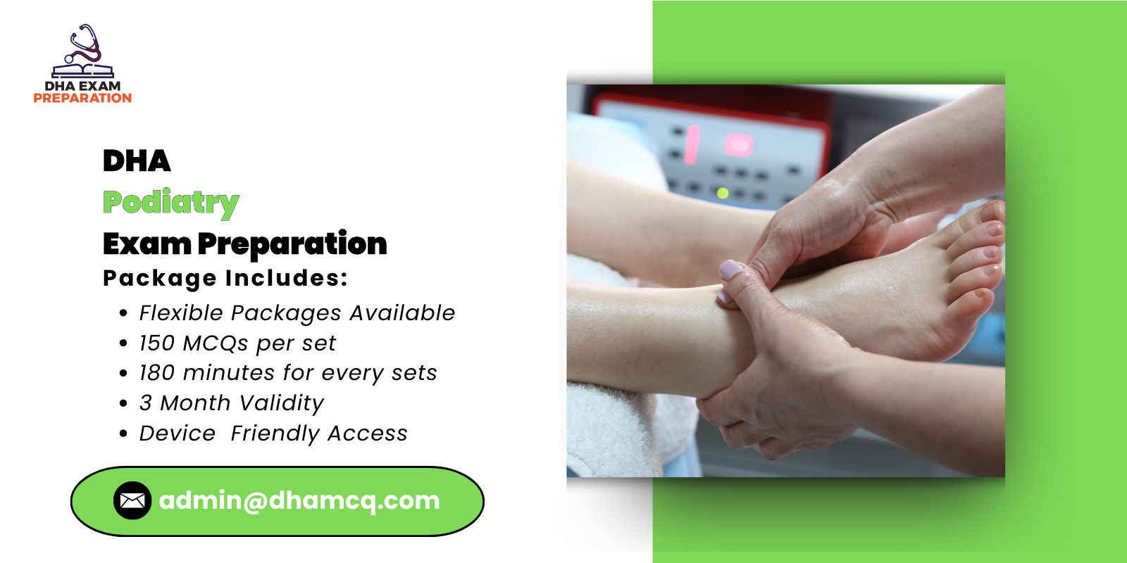 DHA Podiatry Exam Preparation