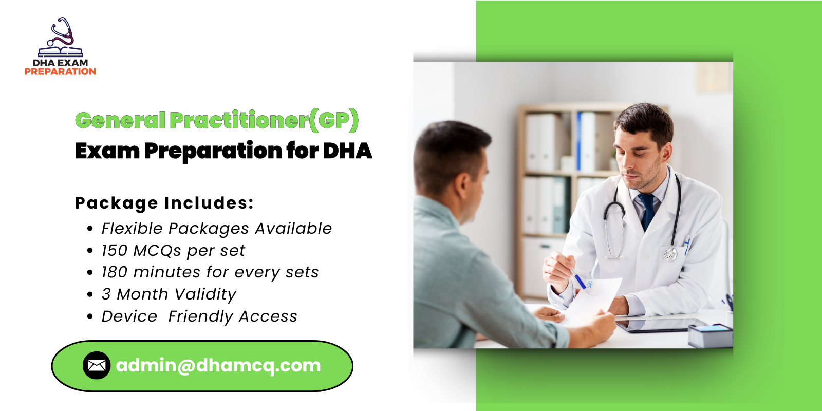 General Practitioner(GP) Exam Preparation for DHA