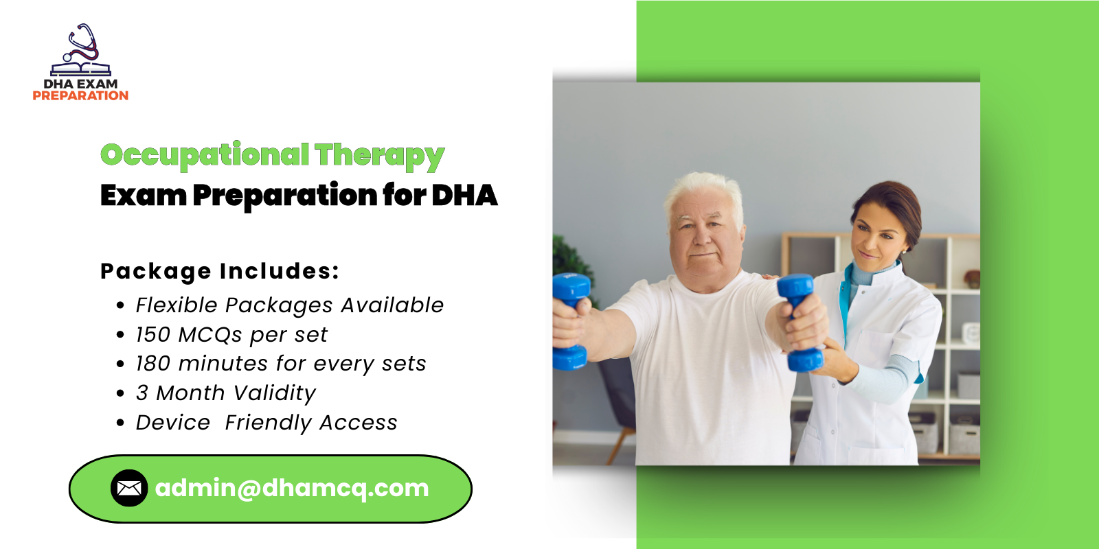 Occupational Therapy Exam Preparation for DHA