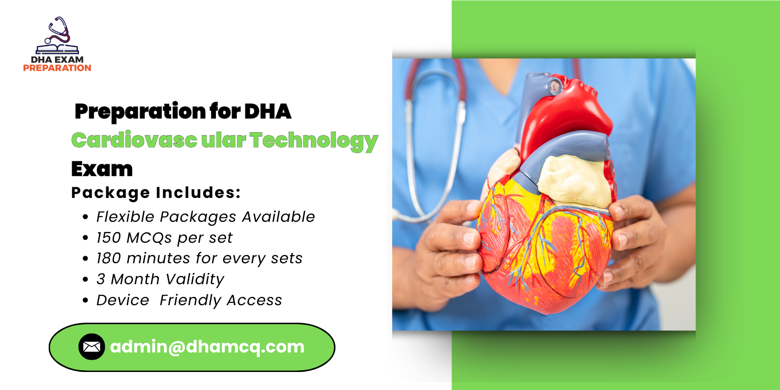 Preparation for DHA Cardiovascular Technology Exam