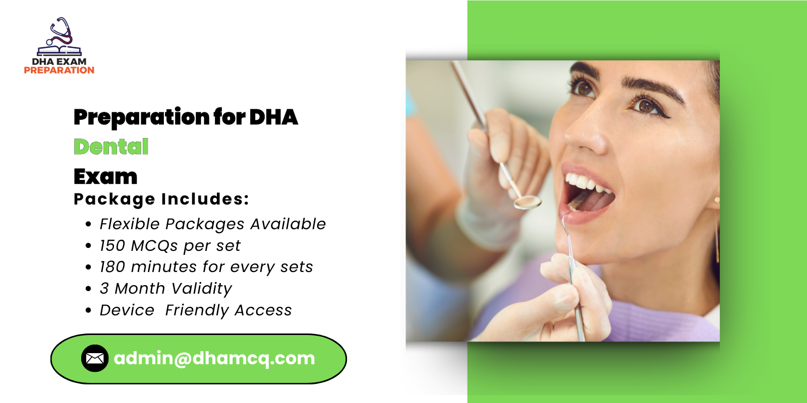 Preparation for DHA Dental Exam