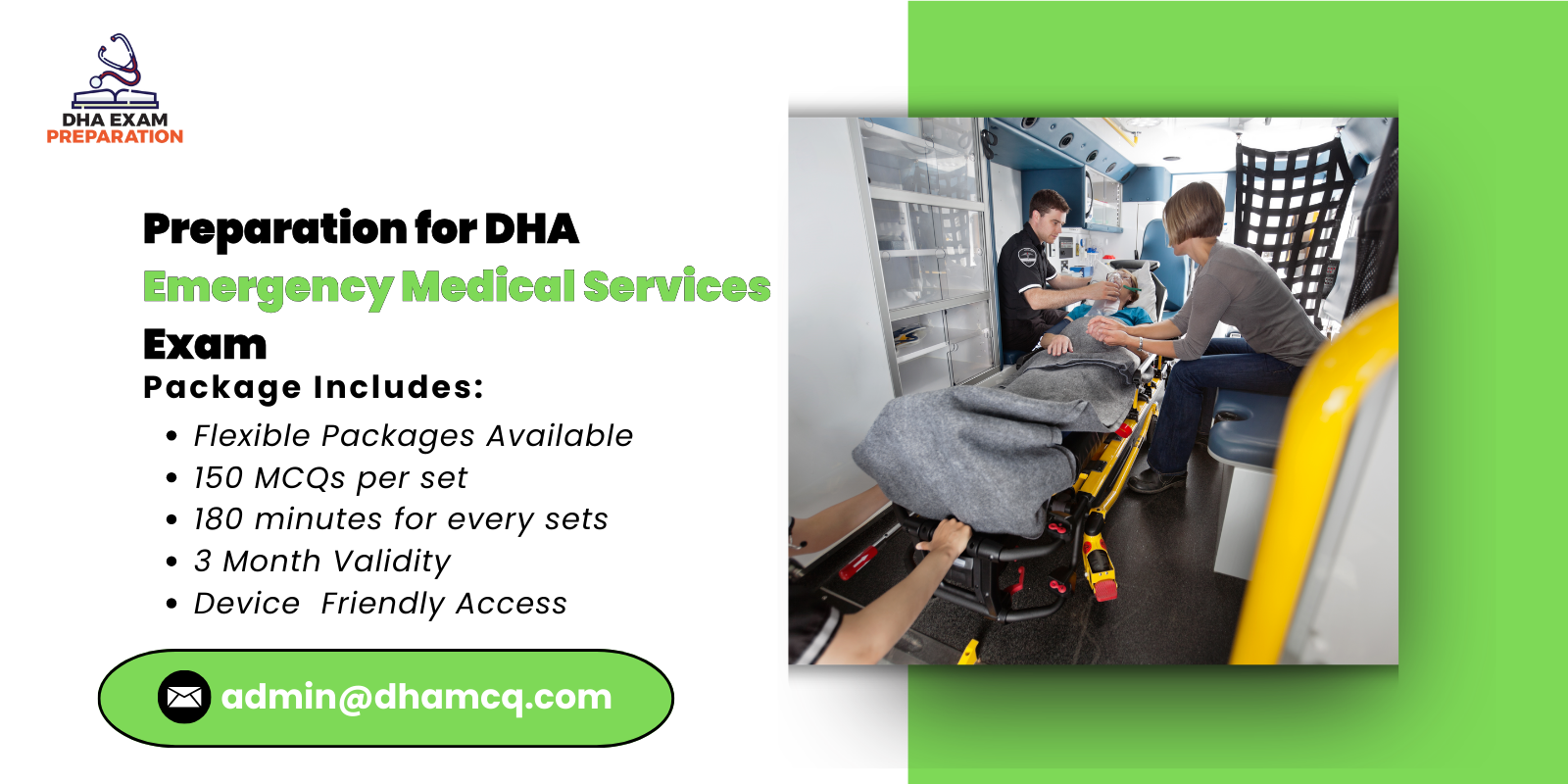 Preparation for DHA Emergency Medical Services Exam