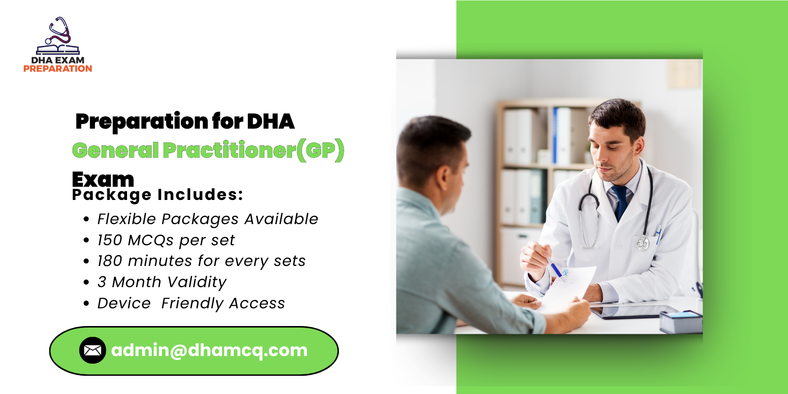 Preparation for DHA General Practitioner(GP) Exam