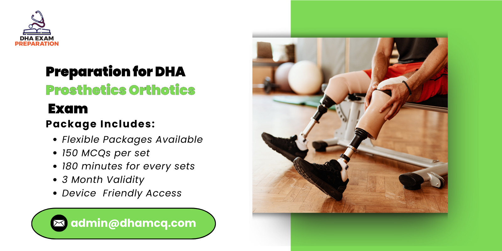 Preparation for DHA Prosthetics Orthotics Exam