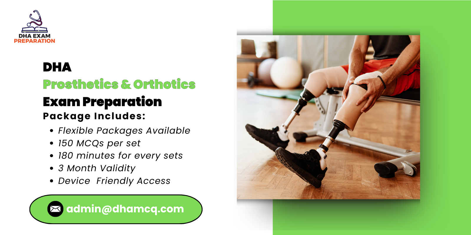 DHA Prosthetics Orthotics Exam Preparation