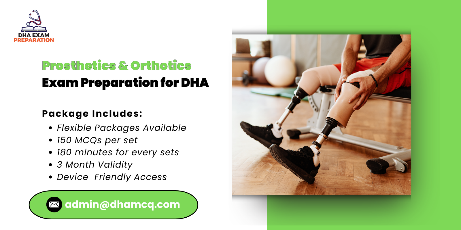 Prosthetics Orthotics Exam Preparation for DHA